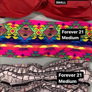 4 cute bandeaus in S/M